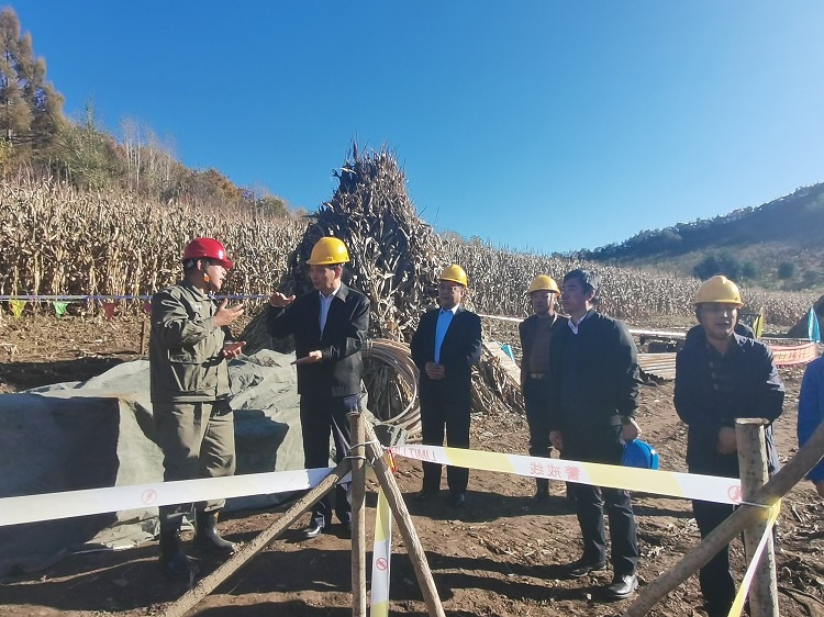 省地矿局局长林绍宇深入野外一线开展调研_吉林省地质矿产勘查开发局