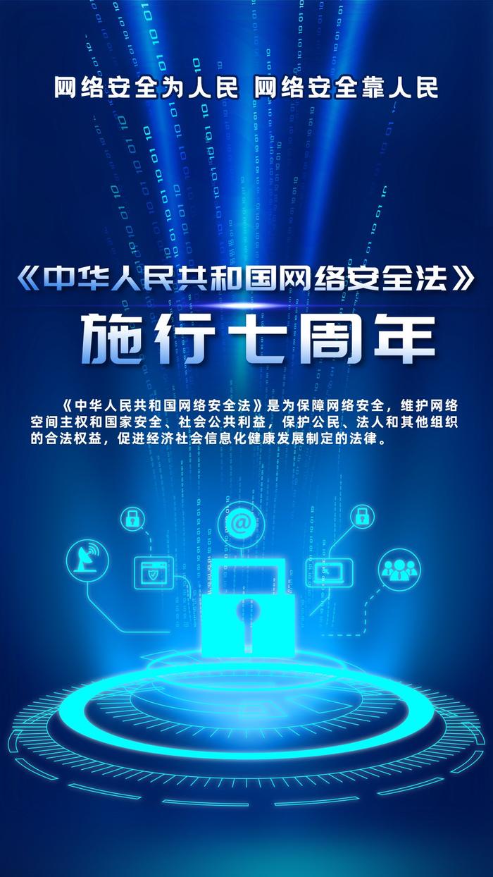 吉林省网络安全法施行七周年系列宣传活动|《网络安全法》实施七周年